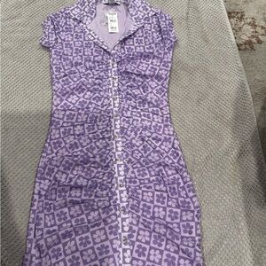 RSQ Lavender Floral dress
